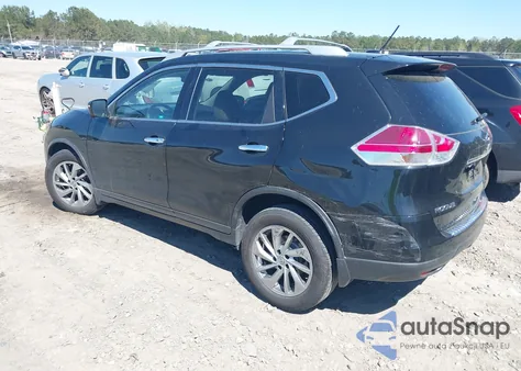 2016 Nissan Rogue Sl z USA, uszkodzony, nr VIN KNMAT2MT0GP701389